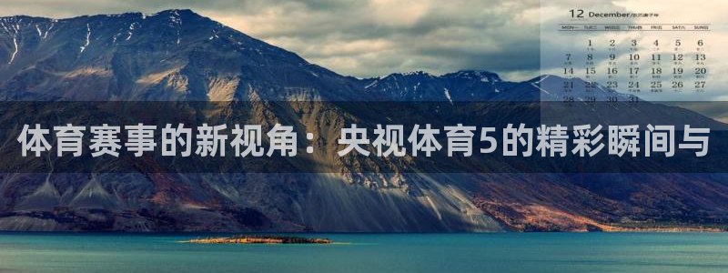 体育赛事的新视角：央视体育5的精彩瞬间与
